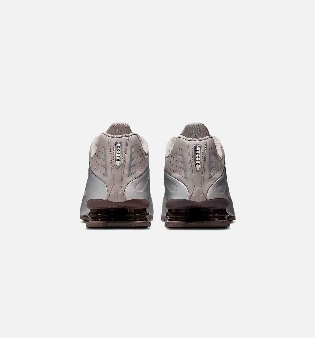 Shox R4 Men's Sneakers - Cave Stone / College Grey / Baroque Brown