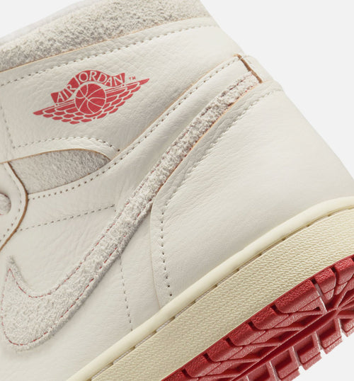 Air Jordan 1 High OG Rare Air Cinnabar Women's Sneakers - Sail / Cinnabar / Light Bone