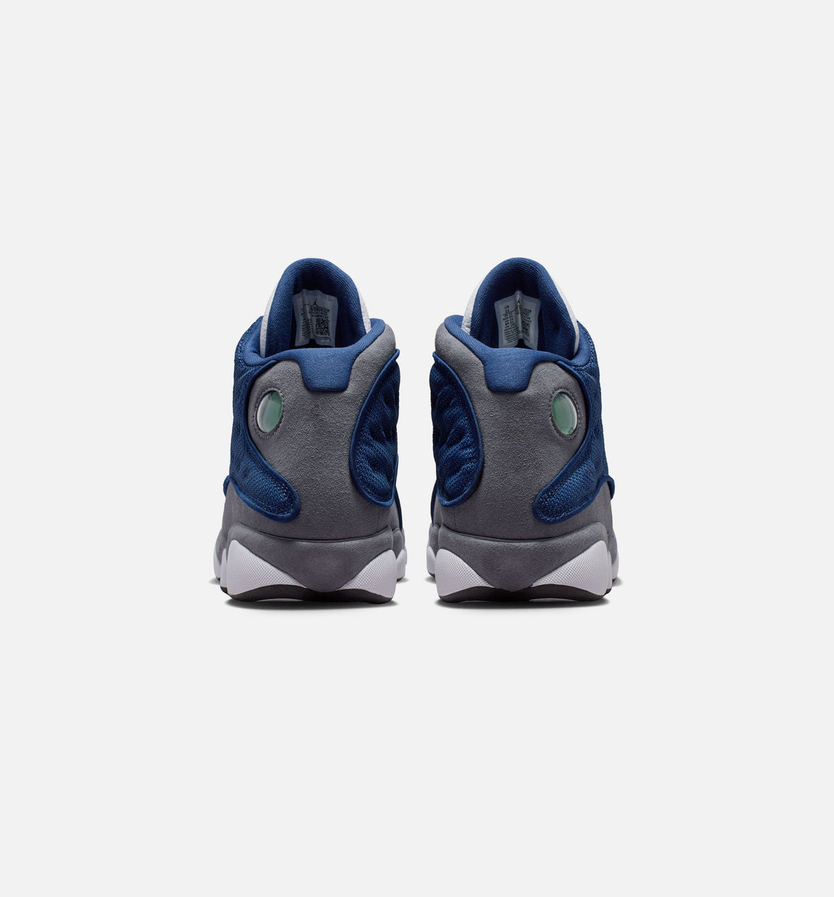 Air Jordan 13 Retro Navy and Flint Grey Men's Sneakers - Navy / University Blue / Flint Grey / White
