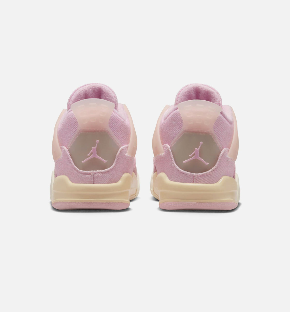 Air Jordan 4 Retro Pink Pearl and Iced Carmine Infant & Toddler Sneakers - Iced Carmine / Coconut Milk / Anthracite / Muslin / Pinksicle