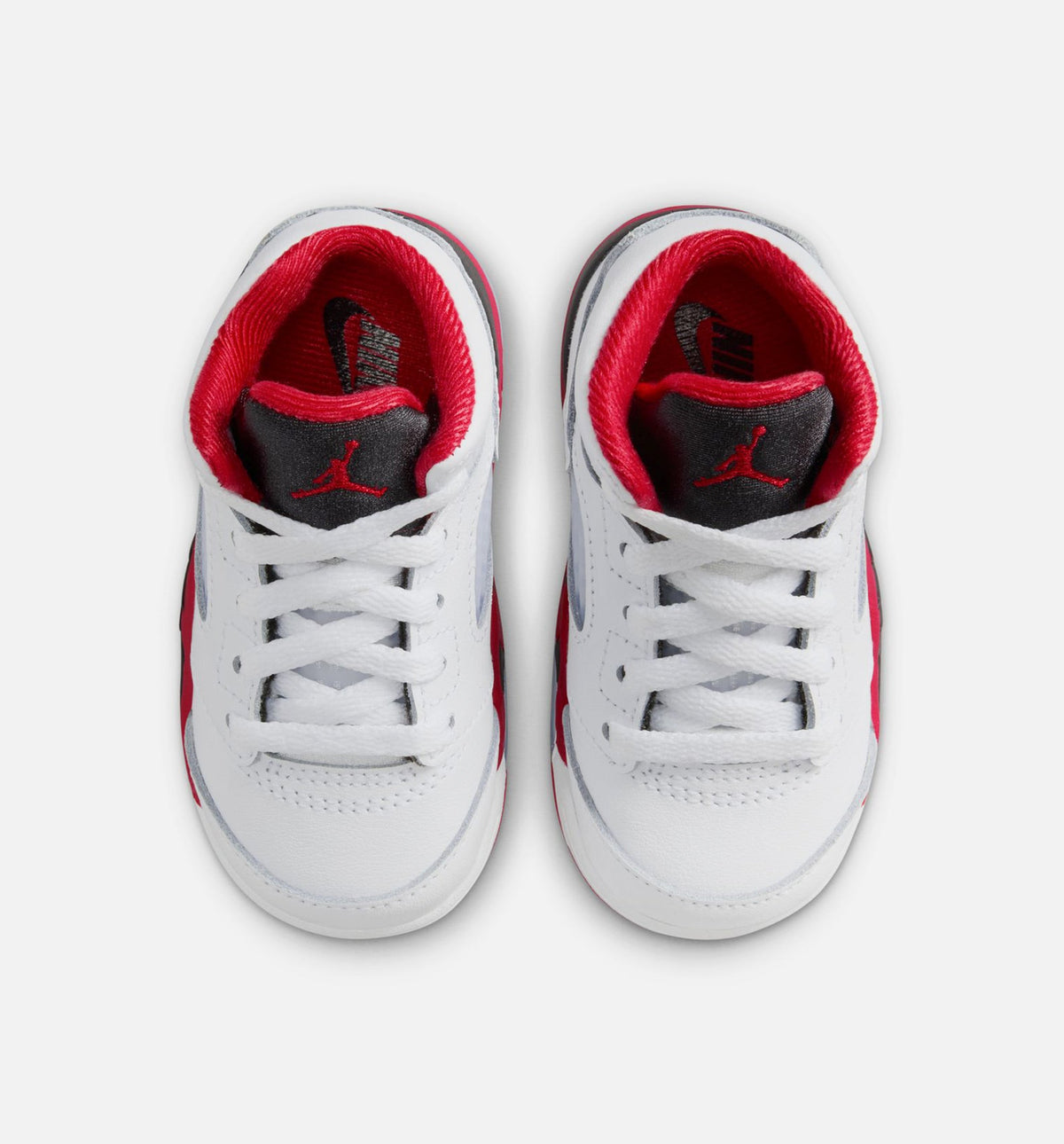 Air Jordan 5 Retro Fire Red Infant & Toddler Sneakers - Fire Red / White