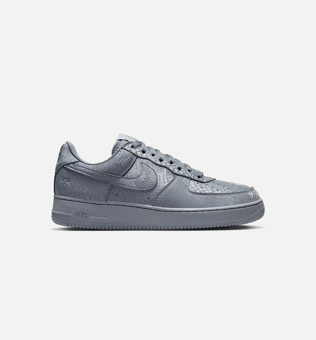 Kobe Air Force 1 Low Cool Grey Men's Sneakers - Cool Grey / Wolf Grey