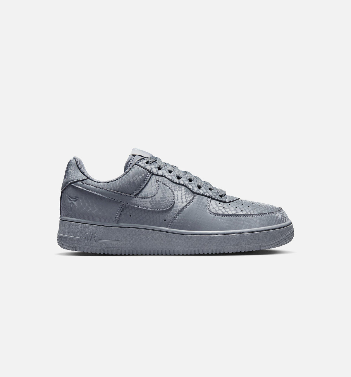 Kobe Air Force 1 Low Cool Grey Men's Sneakers - Cool Grey / Wolf Grey