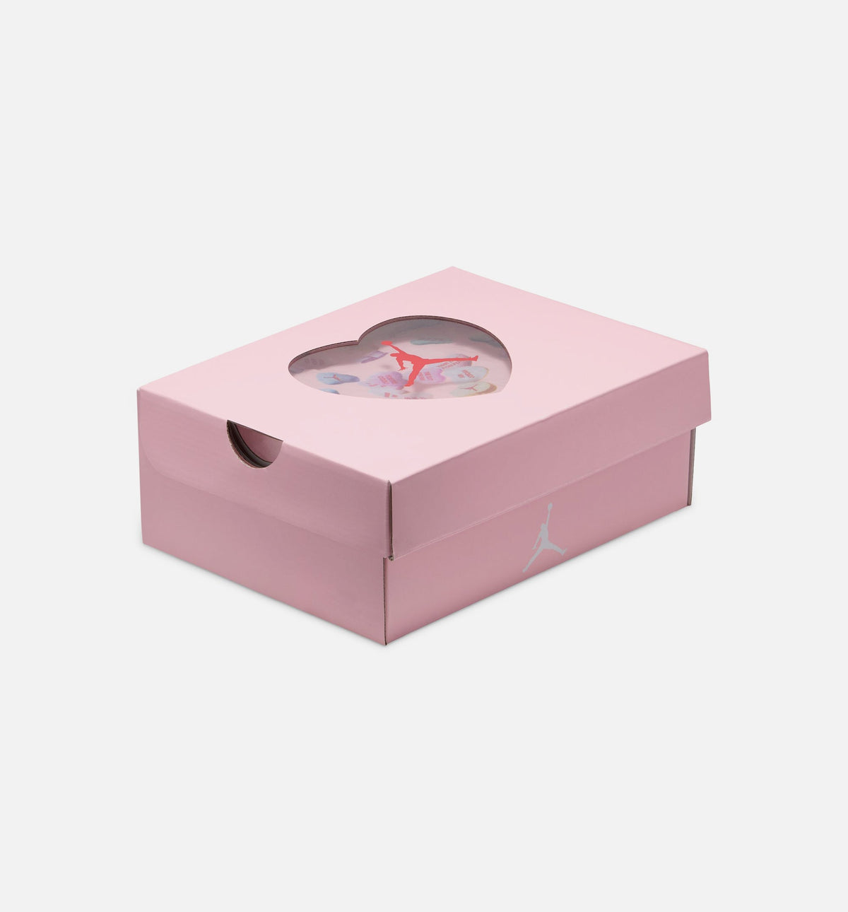 Air Jordan 4 Retro Medium Soft Pink Preschool Sneakers - White / Medium Soft Pink / Half Blue