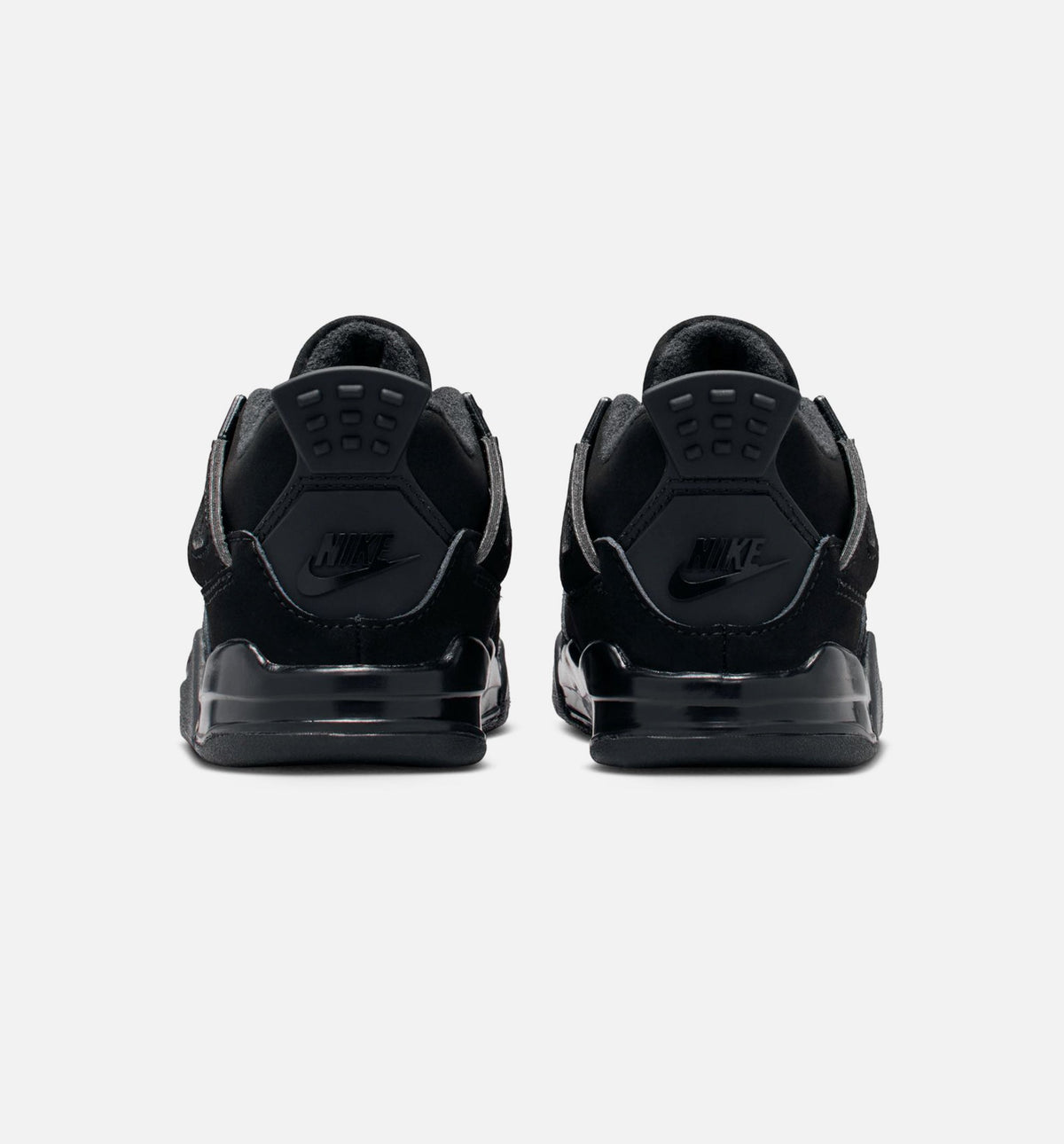 Air Jordan 4 Retro Black Cat Infant & Toddler Sneakers - Black / Light Graphite