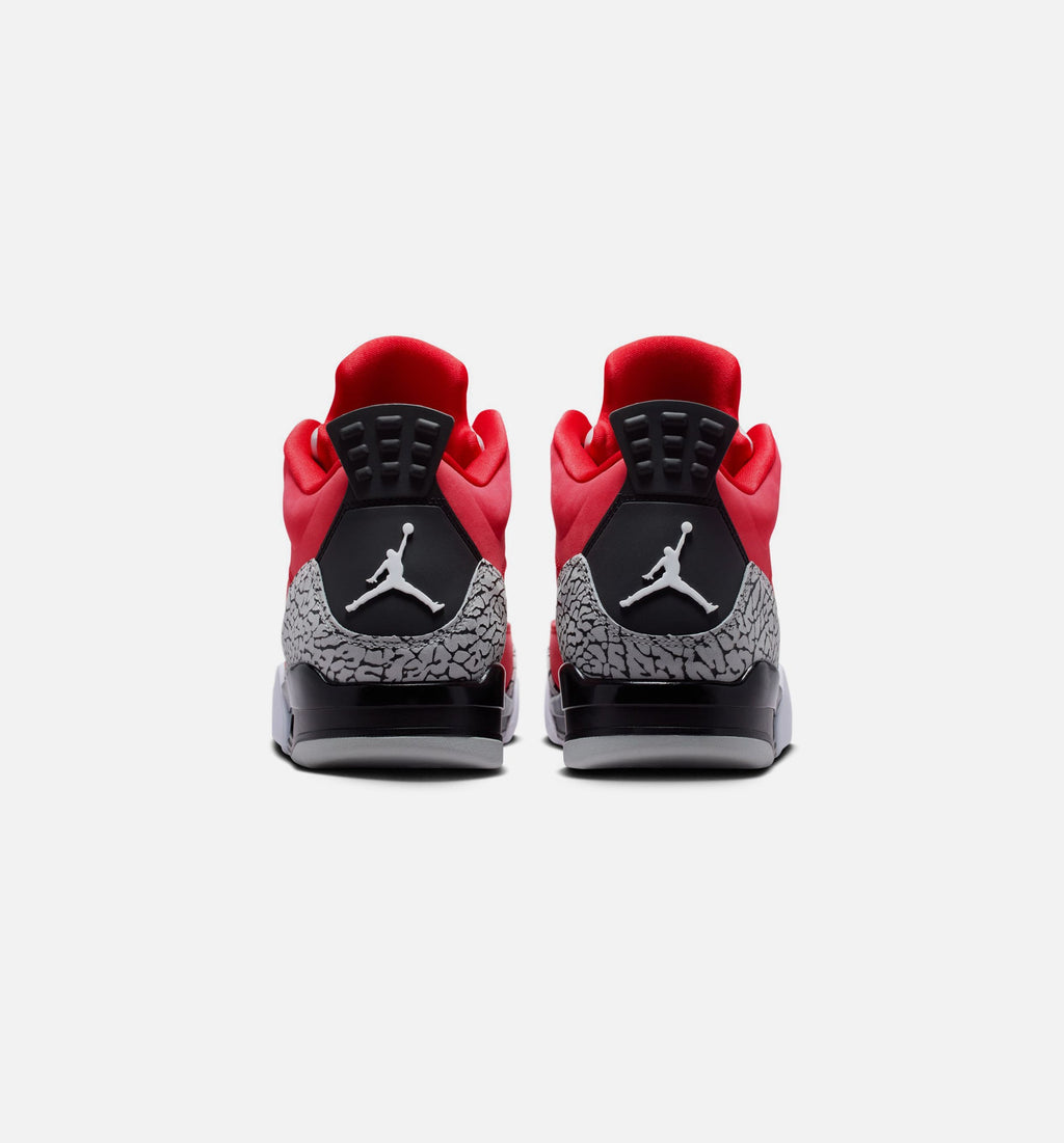 Son of Mars Low Men's Sneakers - Fire Red / Black / Grey Mist / White