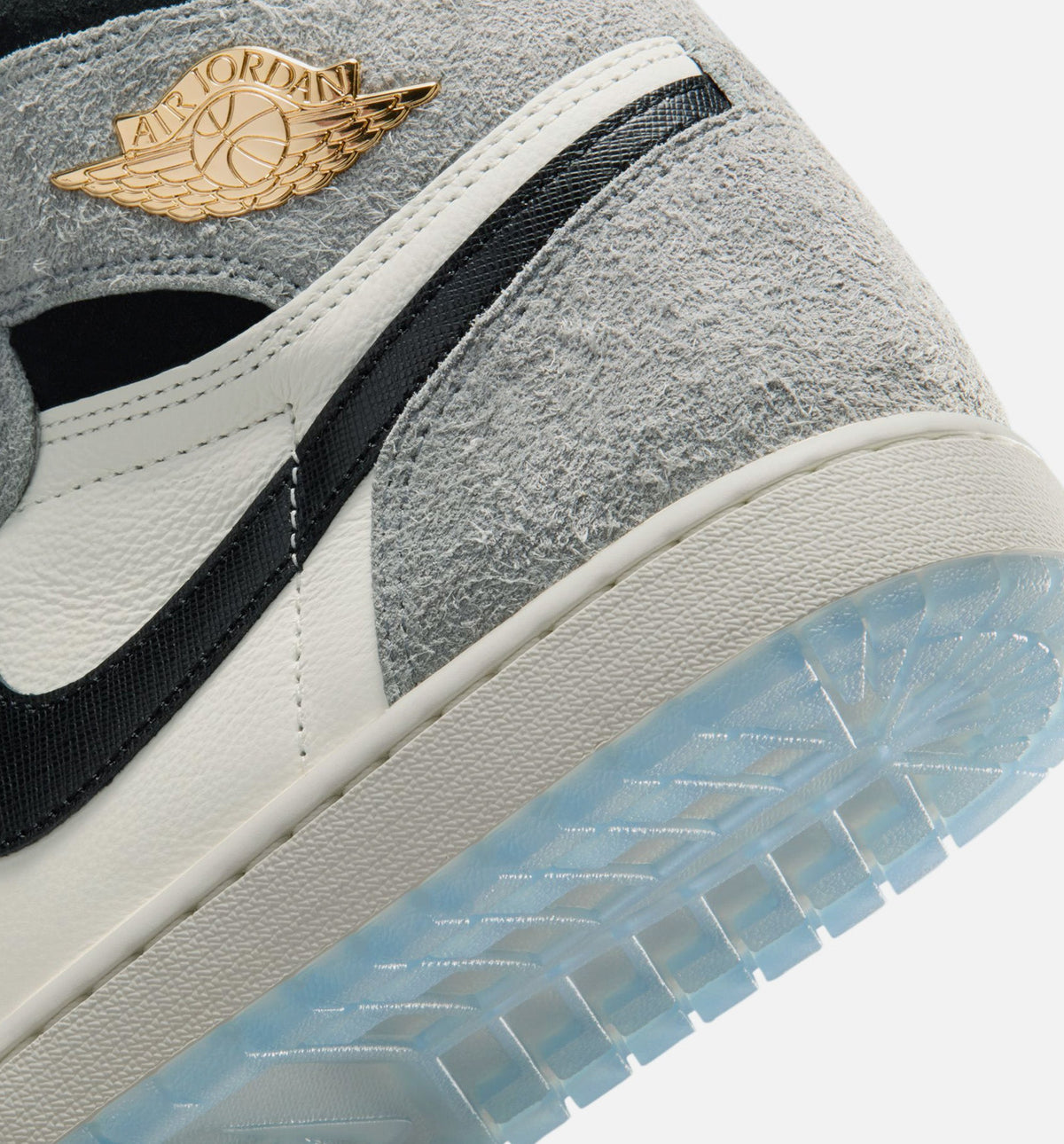 Air Jordan 1 Retro High OG Men's Sneakers - Cool Grey / Black / Sail / Game Royal / White