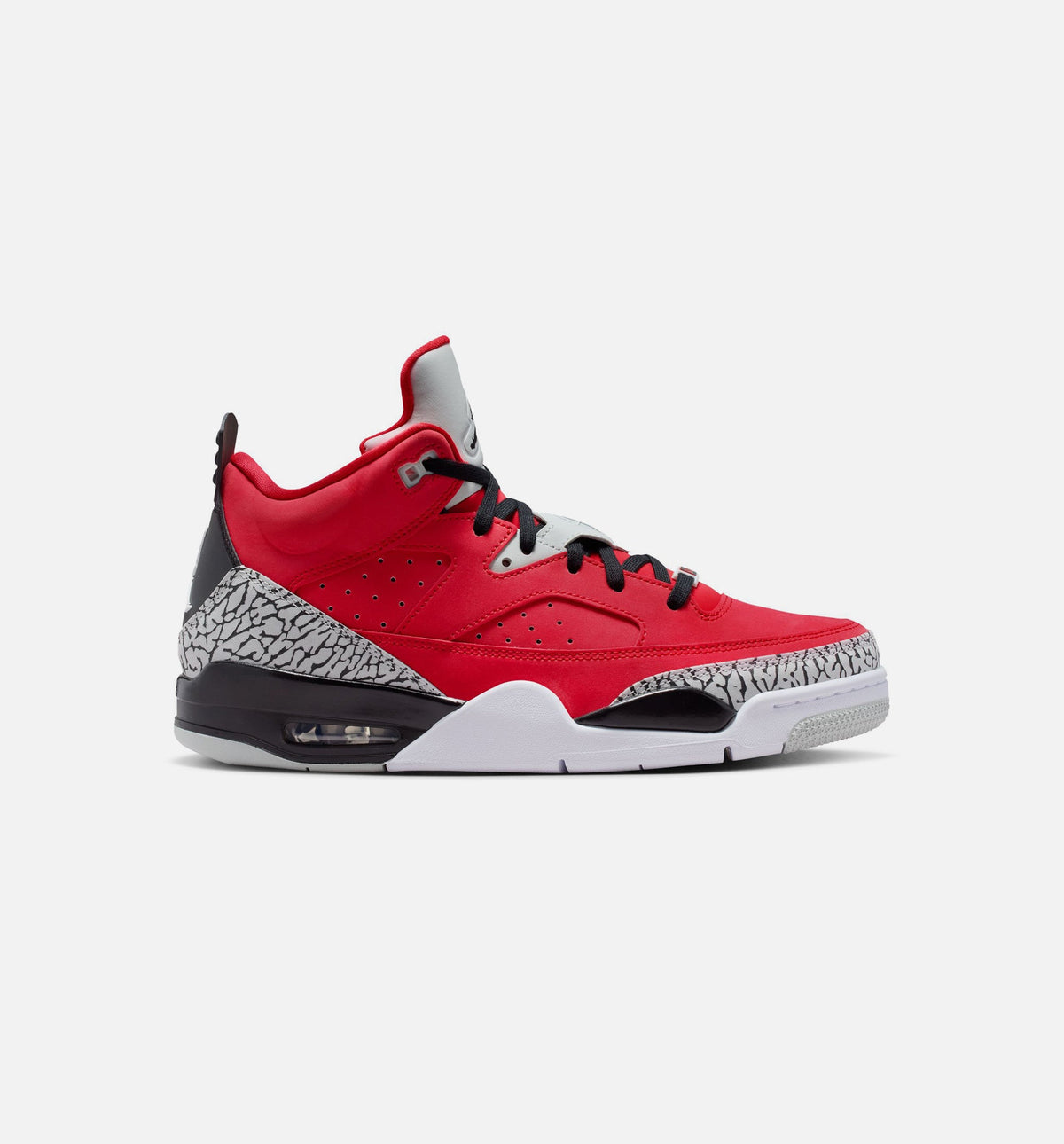 Son of Mars Low Men's Sneakers - Fire Red / Black / Grey Mist / White