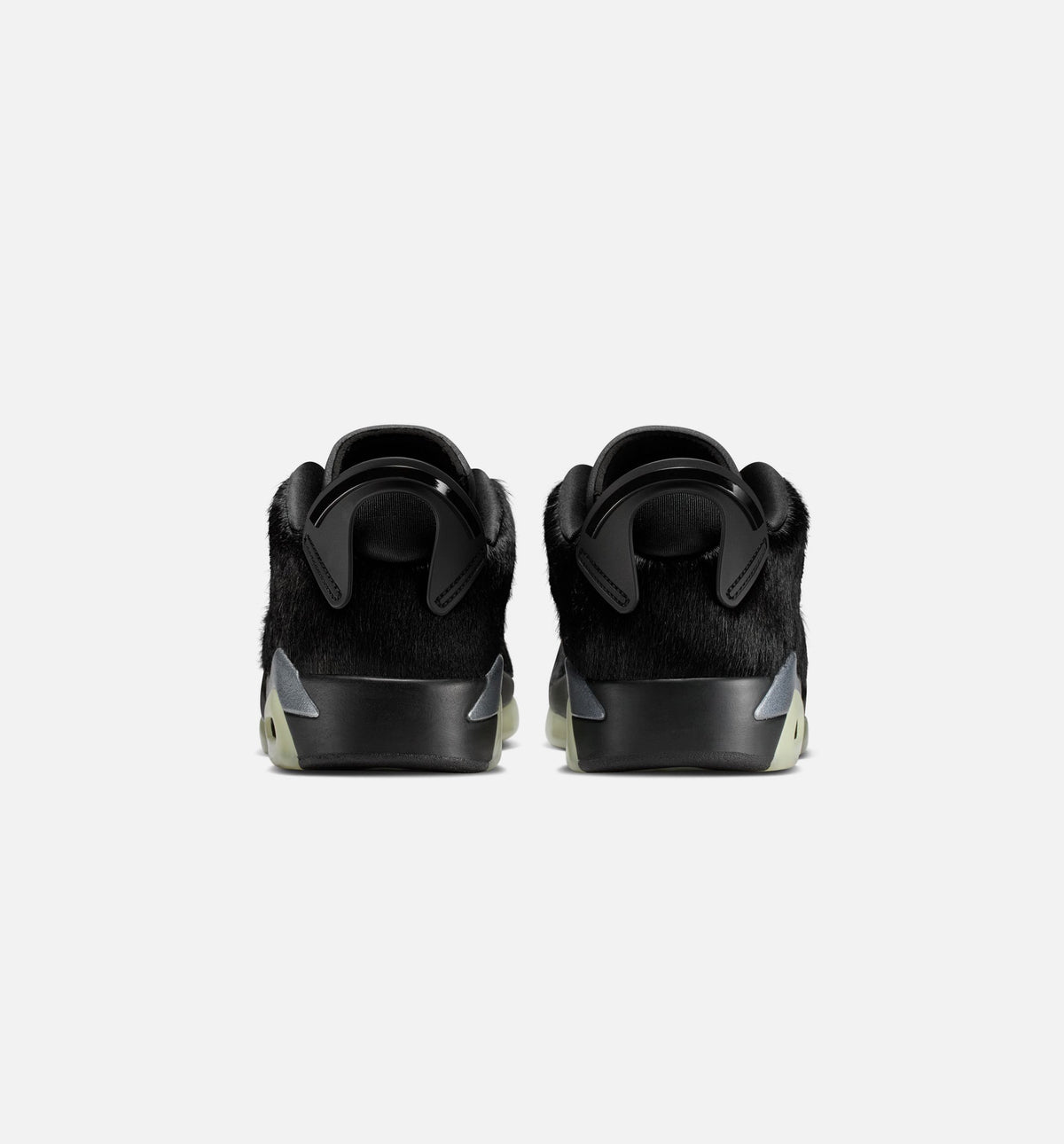 Air Jordan 6 Retro Low Blackout Women's Sneakers - Black