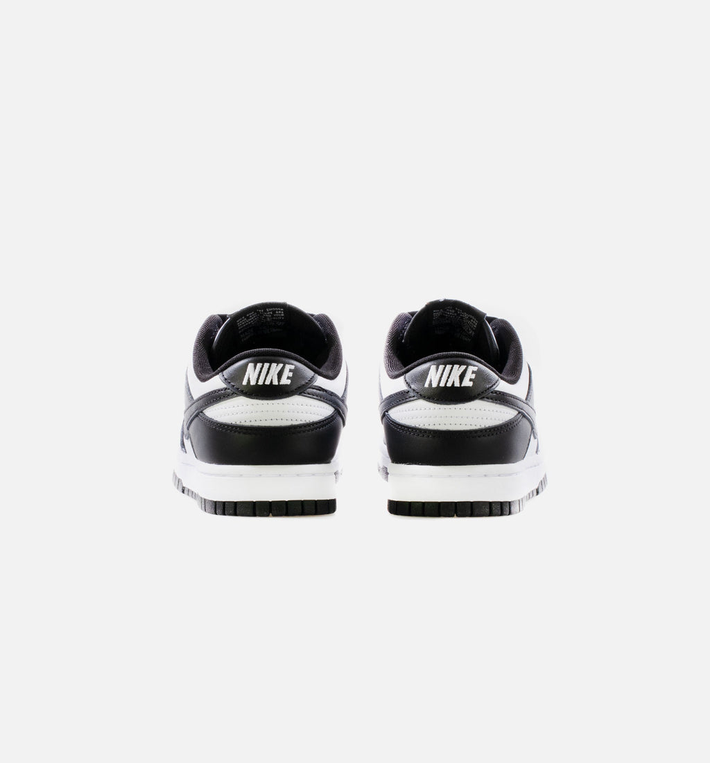 Dunk Low Black White Men's Sneakers - Black / White