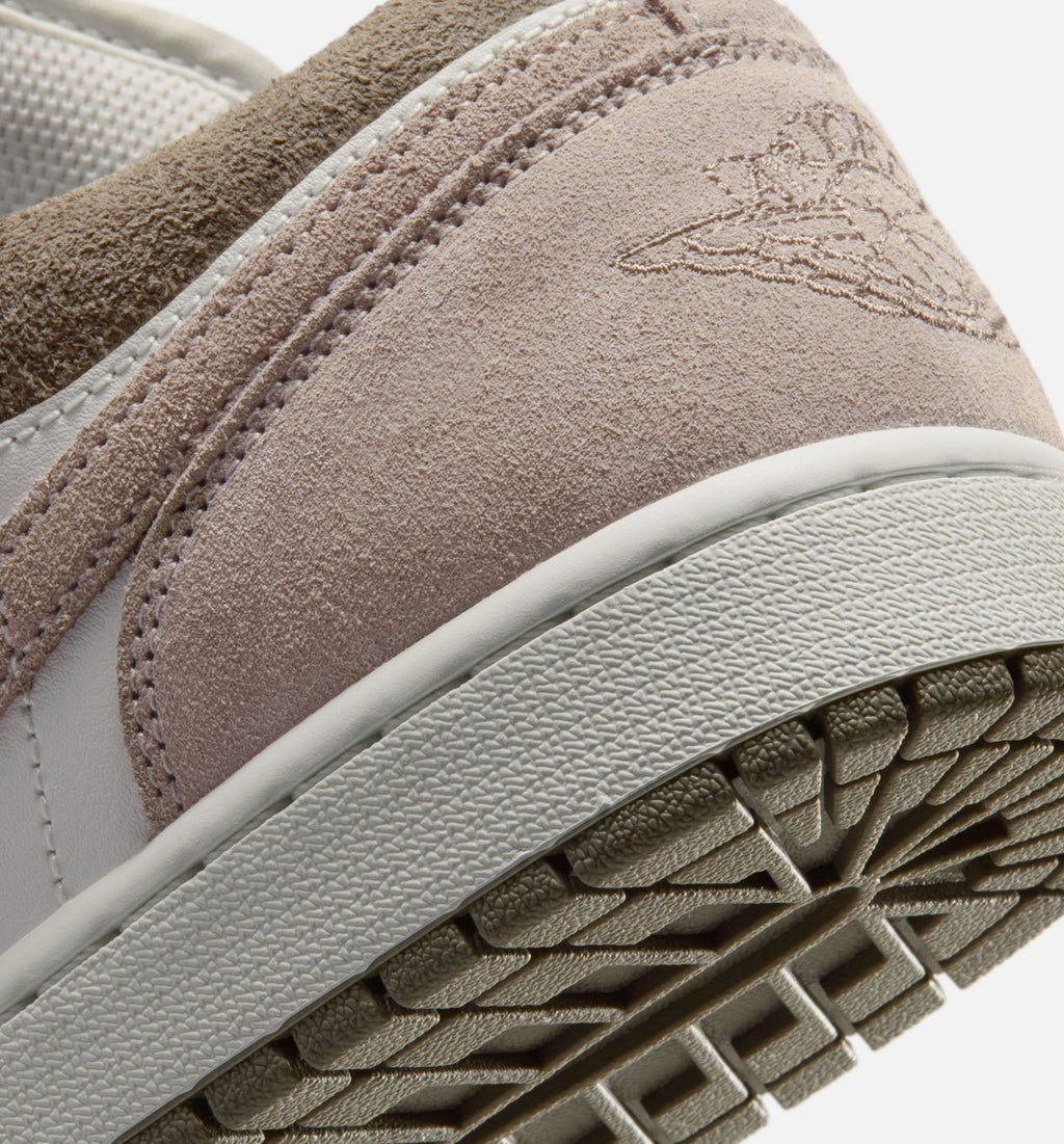 Air Jordan 1 Low Men's Sneakers - Olive Grey / Enigma Stone / Summit White