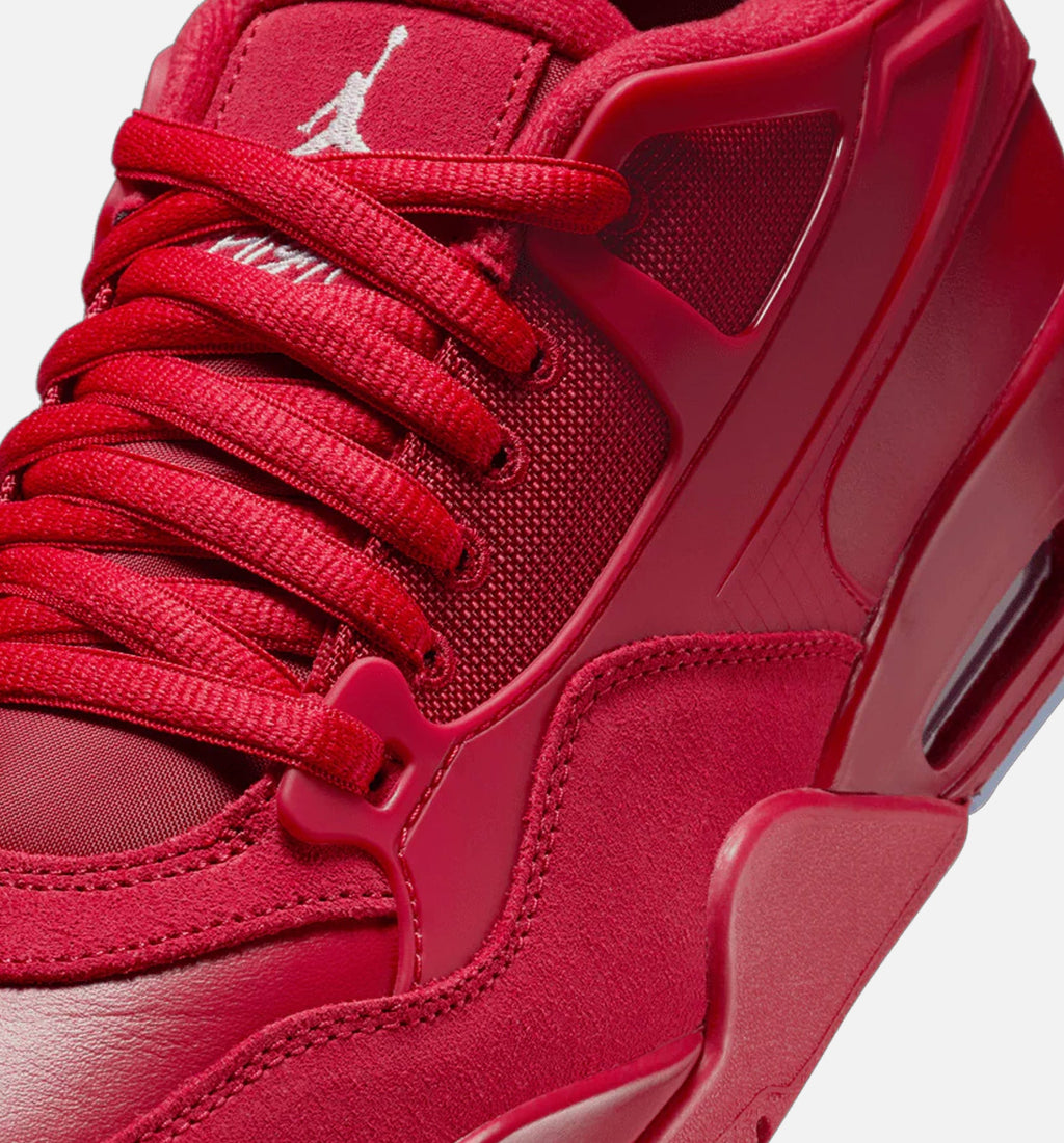 Air Jordan 4 RM Men's Sneakers - Varsity Red / Blue Tint / Black / White