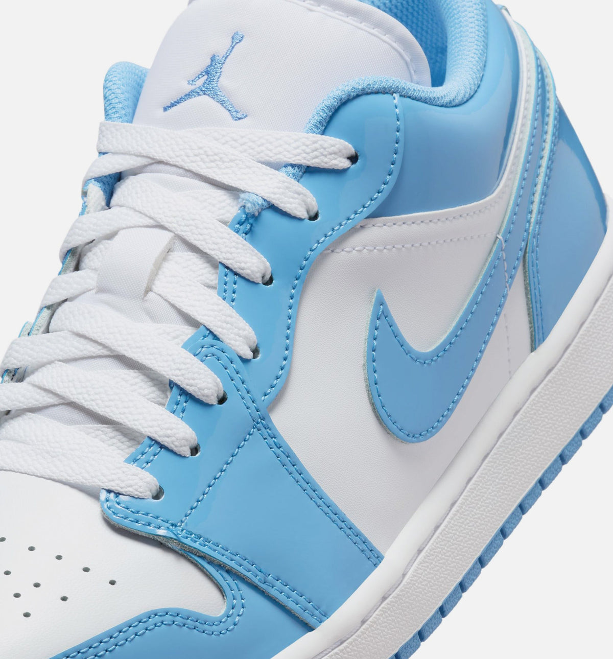 Air Jordan 1 Retro Low Men's Sneakers - Legend Blue / White
