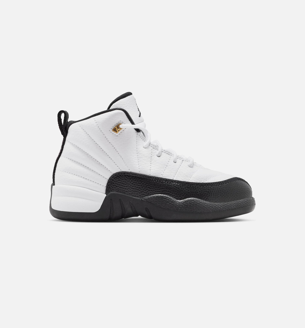 Air Jordan 12 Retro Taxi Preschool Sneakers - White / Black / Taxi
