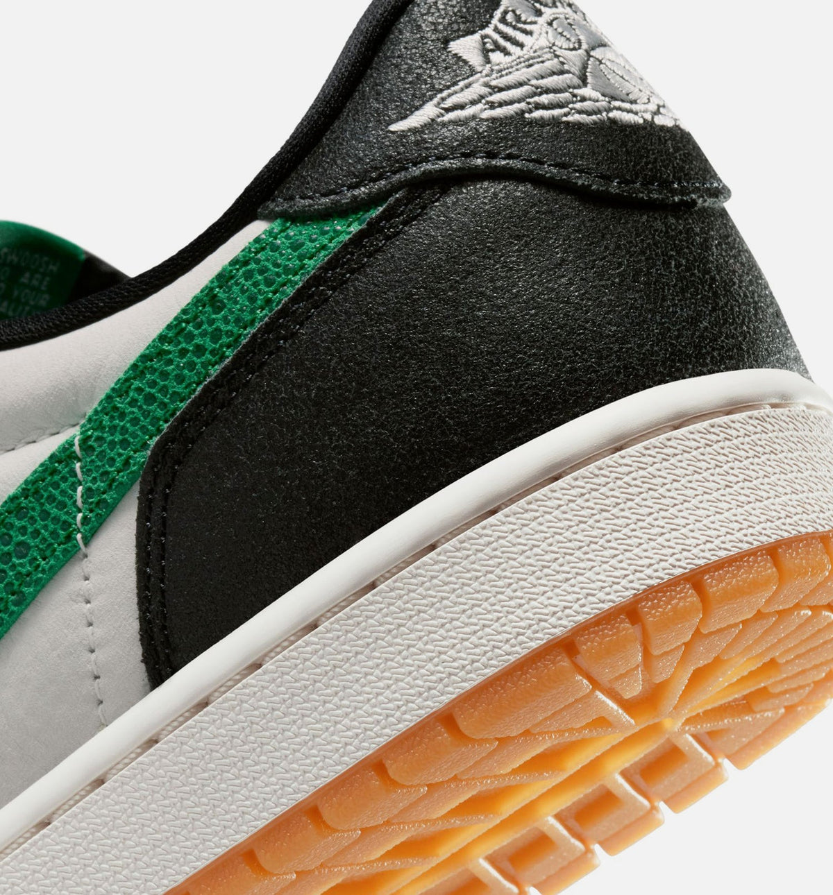 Air Jordan 1 Retro Low OG Men's Sneakers - Phantom / Pine Green / Black