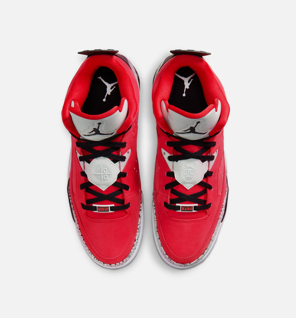 Son of Mars Low Men's Sneakers - Fire Red / Black / Grey Mist / White