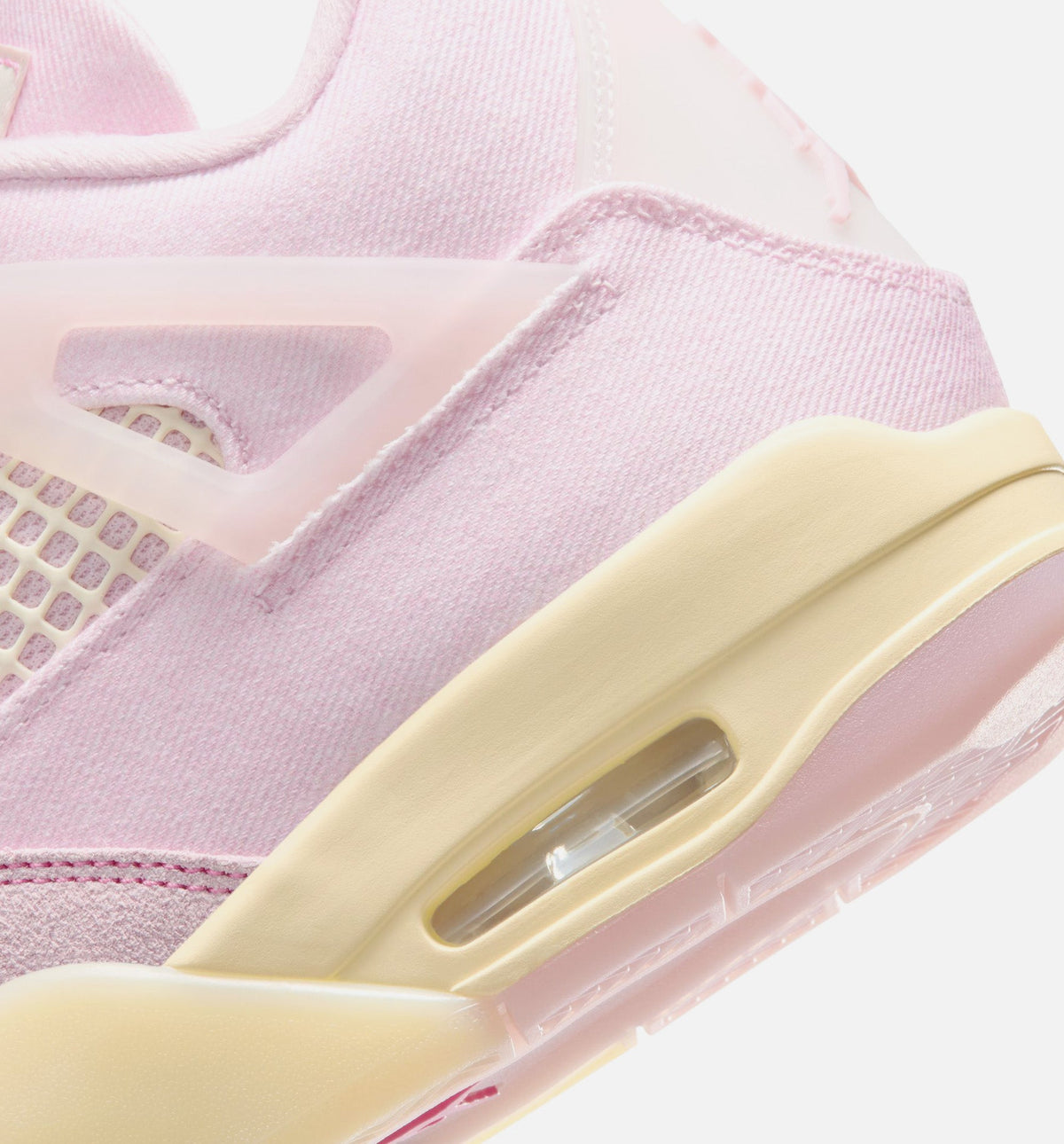 Air Jordan 4 Retro Pink Pearl and Iced Carmine Women's Sneakers - Pearl Pink / Iced Carmine / Coconut Milk