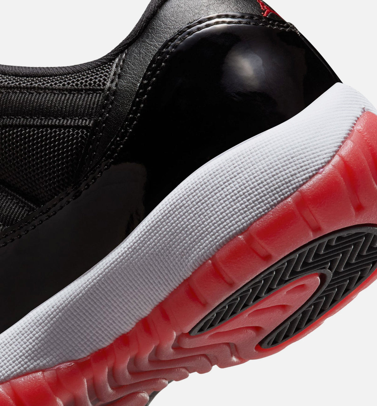 Air Jordan 11 Retro Bred Grade School Sneakers - Black / Varsity Red / White