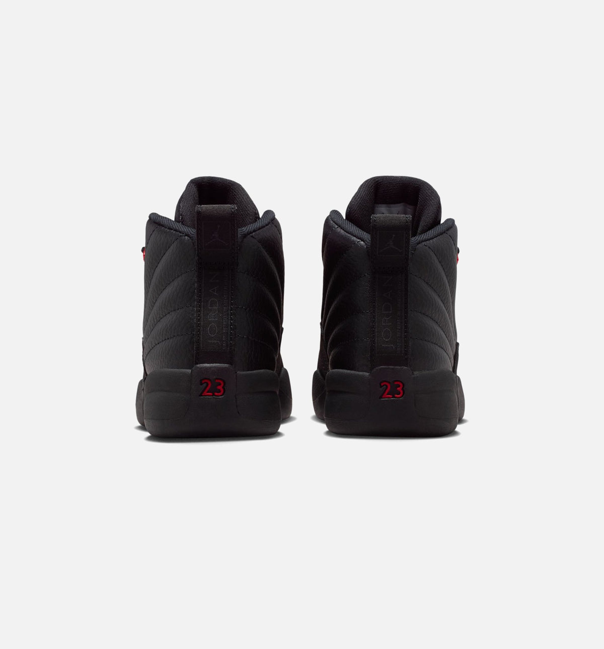 Air Jordan 12 Retro Bloodline Preschool Sneakers - Black / Varsity Red