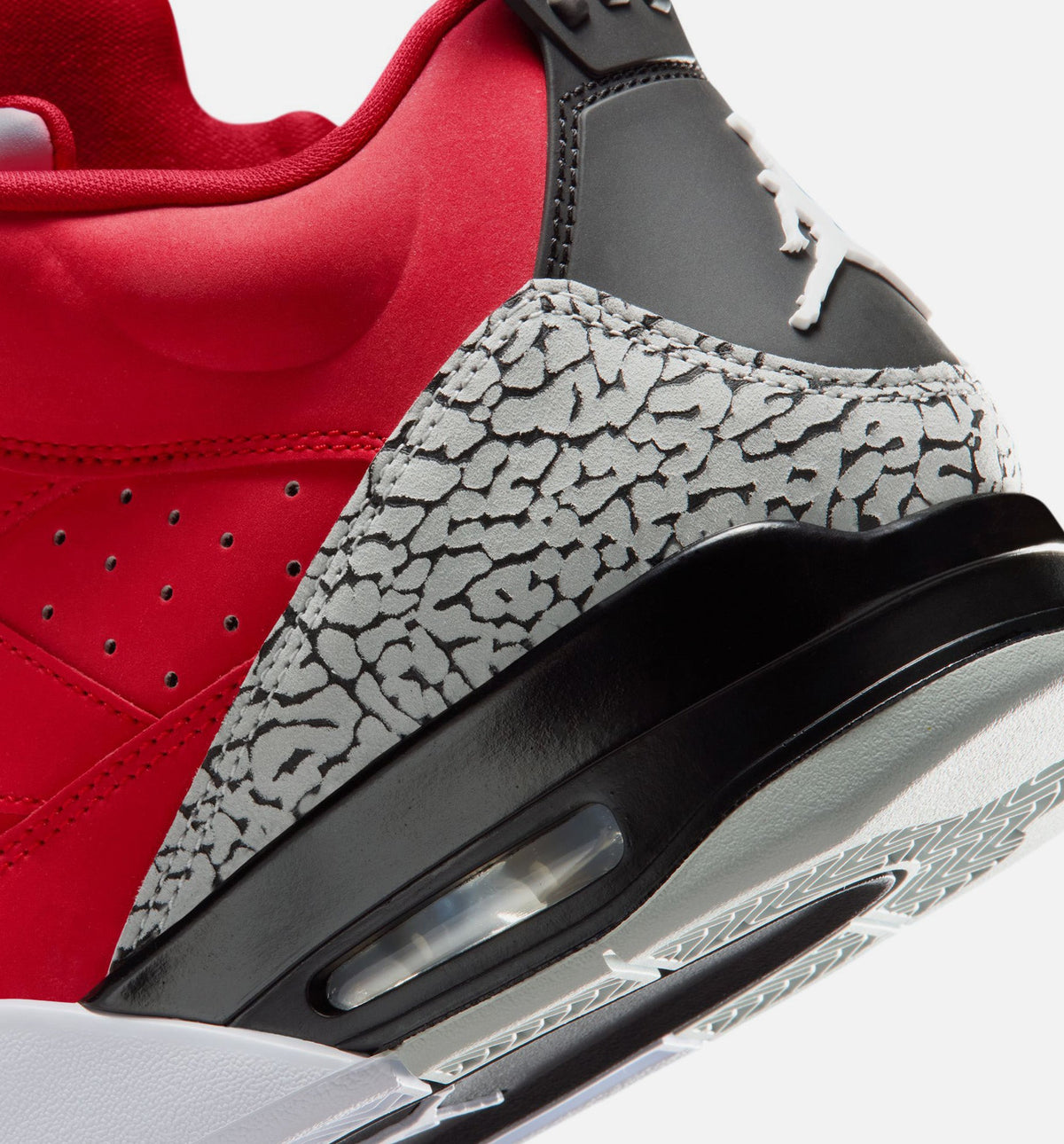 Son of Mars Low Men's Sneakers - Fire Red / Black / Grey Mist / White