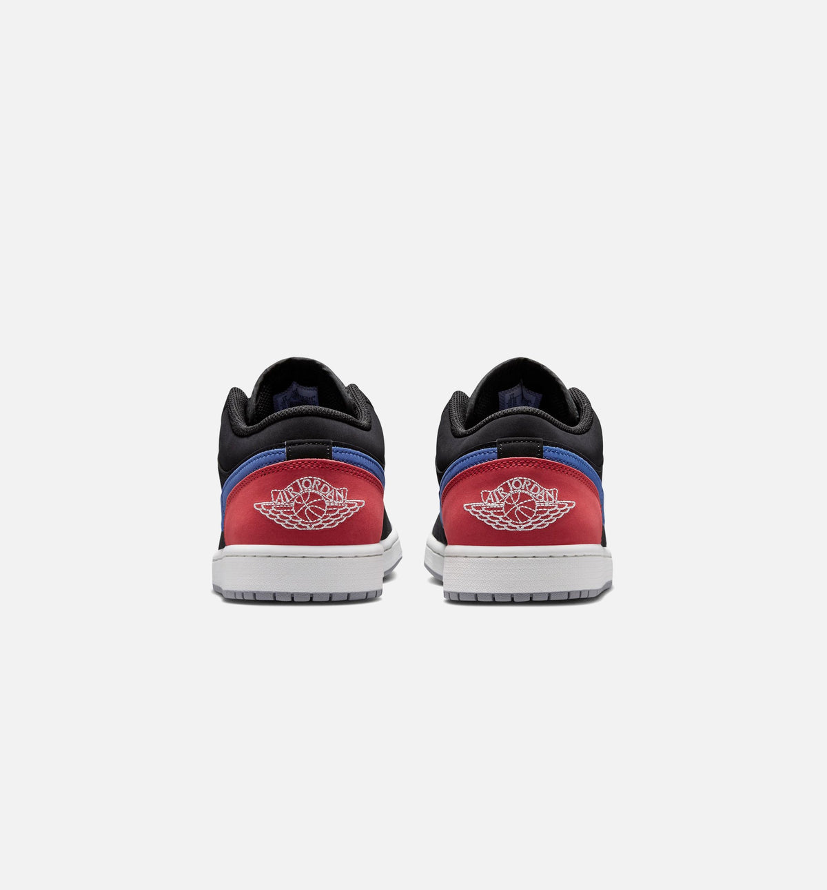 Air Jordan 1 Low Men's Sneakers - Black / Summit White / True Blue / Varsity Red