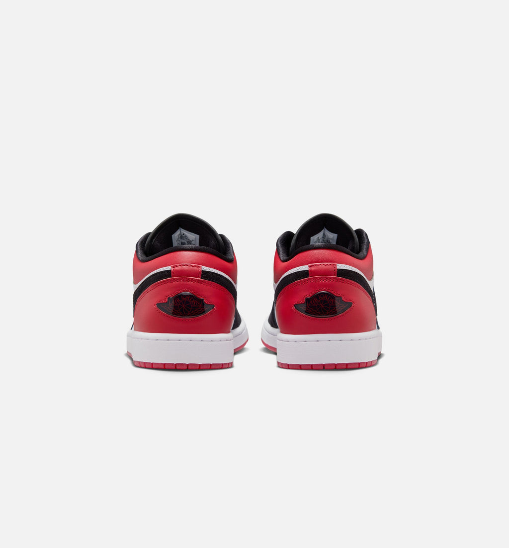 Air Jordan 1 Low SE Men's Sneakers - White / Varsity Red / Black