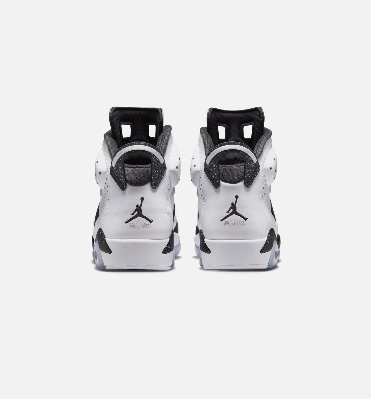 Air Jordan 6 Retro Black and White Men's Sneakers - Black / White