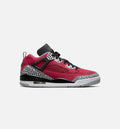 Spizike Low Toro Men's Sneakers - Gym Red / Black / Wolf Grey / Cool Grey