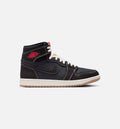 Air Jordan 1 Retro High OG Flight Club Men's Sneakers - Black / University Red / Sail / Gum Medium Brown