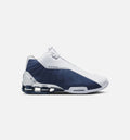 Shox BB4 Olympic Men's Sneakers - White / Midnight Navy / Metallic Silver
