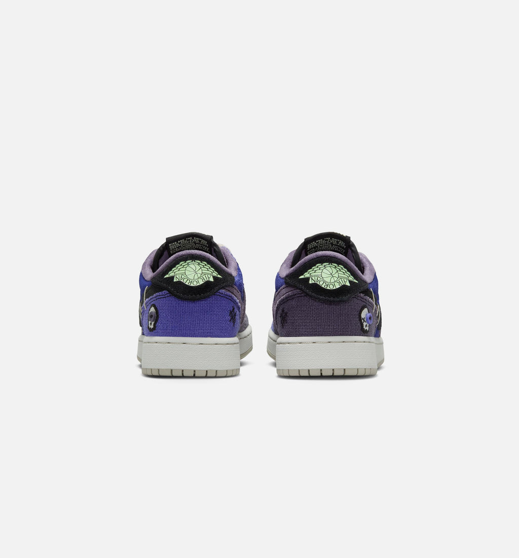 Air Jordan 1 Low OG Grade School Sneakers - Regency Purple / Dark Raisin