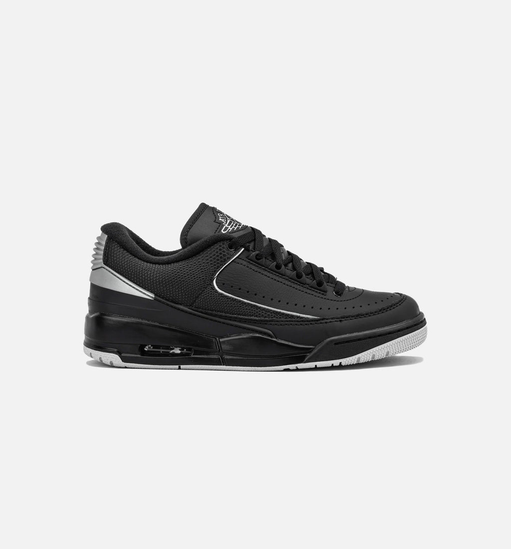 Air Jordan 23 Black Metallic Silver Men's Sneakers - Black / Metallic Silver