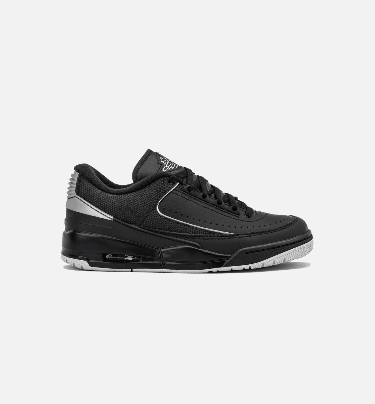 Air Jordan 23 Black Metallic Silver Men's Sneakers - Black / Metallic Silver
