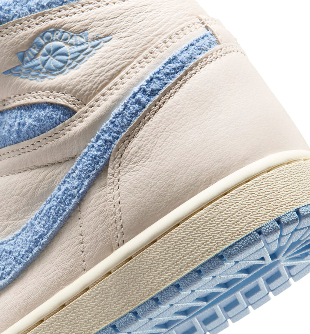 Air Jordan 1 Retro High OG Women's Sneakers - Pale Ivory / Psychic Blue / Coconut Milk