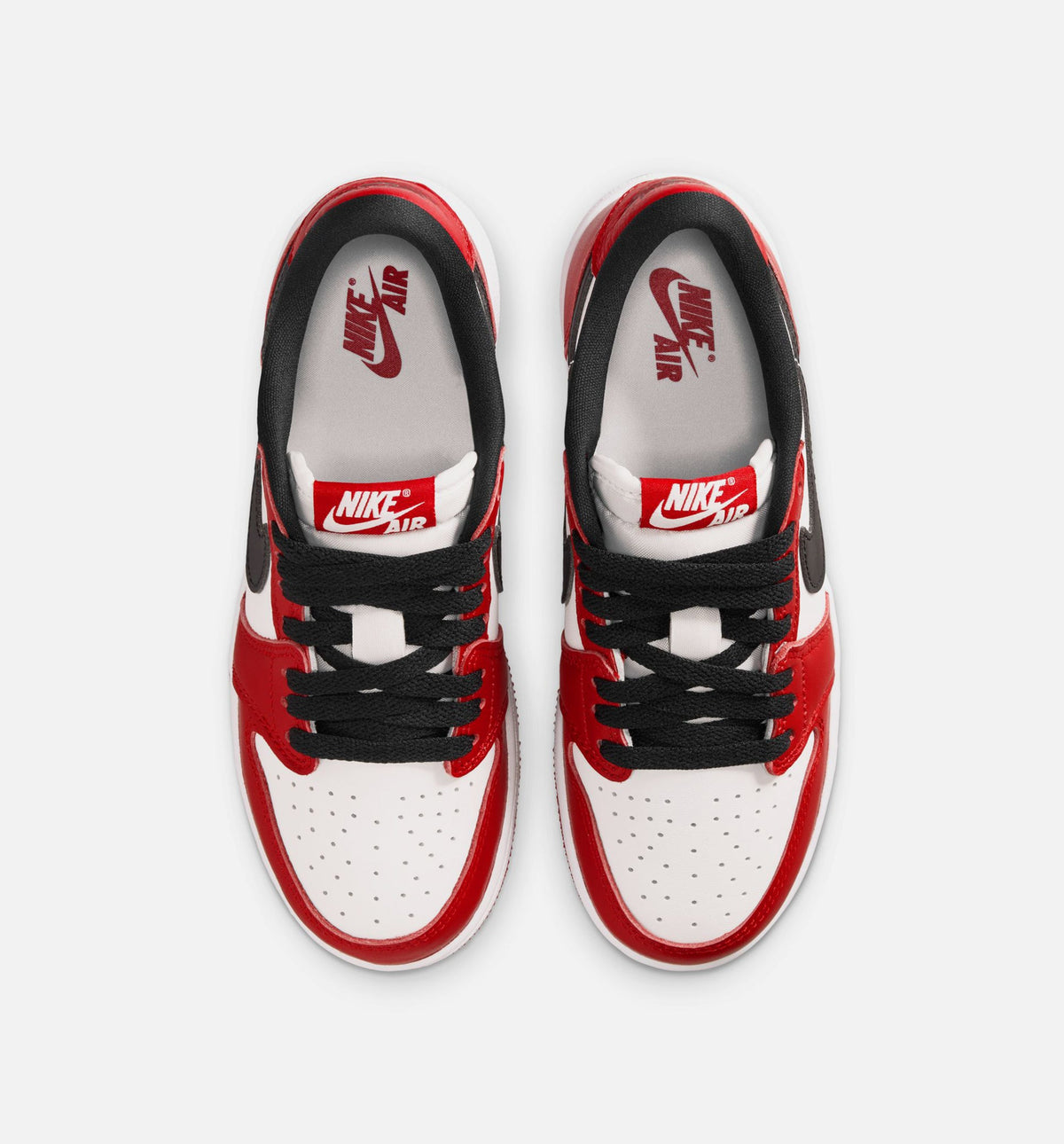 Air Jordan 1 Retro Low OG Chicago Grade School Sneakers - Varsity Red / Black / Summit White