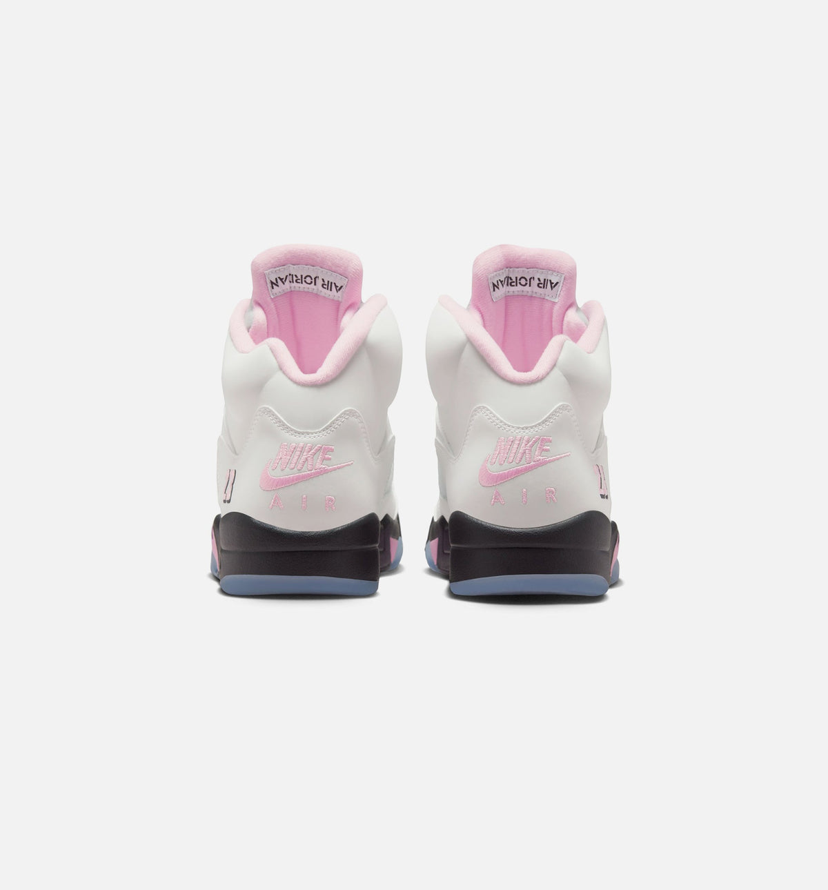 Air Jordan 5 Retro Medium Soft Pink Men's Sneakers - White / Soft Pink / Black