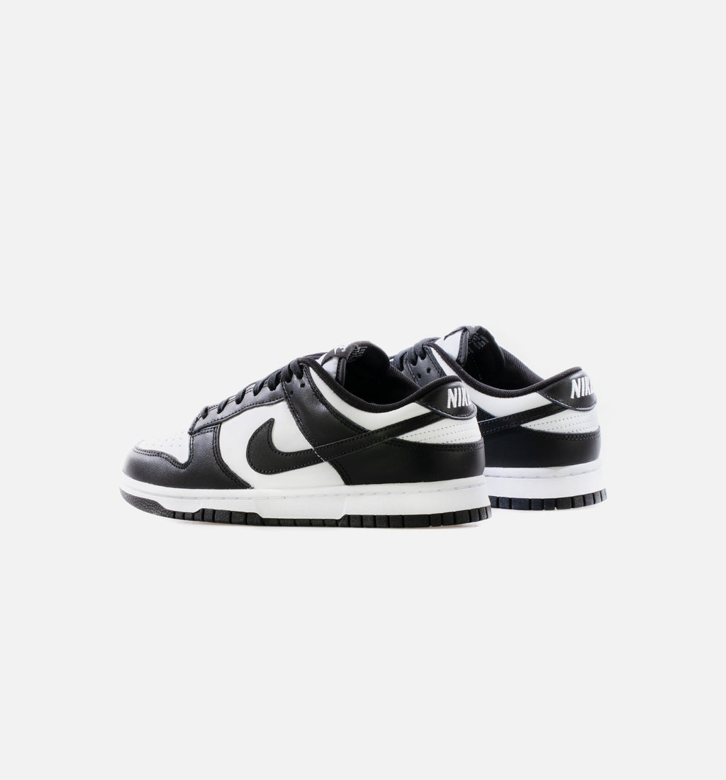 Dunk Low Black White Men's Sneakers - Black / White