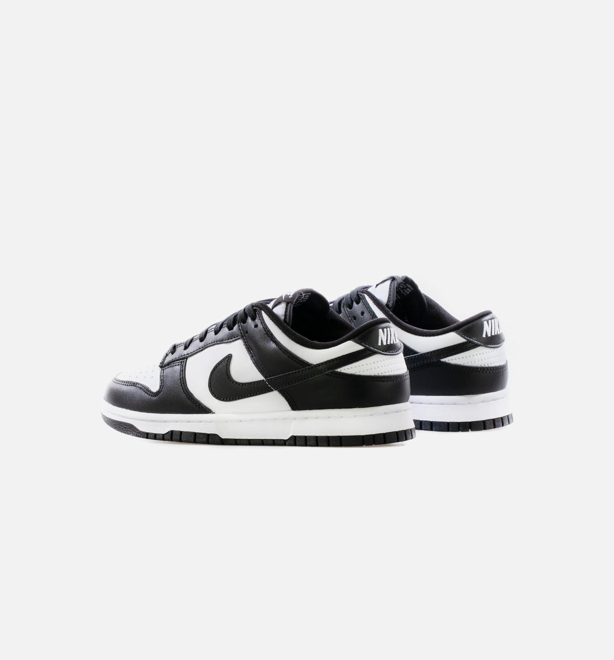 Dunk Low Black White Men's Sneakers - Black / White